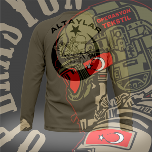ALTAYLAR SİİRT 1'NCİ J.KOMD.TB. UZUN KOLLU TİŞÖRT